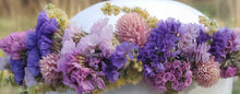 Load image into Gallery viewer, Violet Dreams Dried Flower Crown
